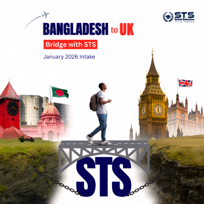 Bangladesh to the UK— and STS Global Education is your bridge from Bangladesh to the UK!